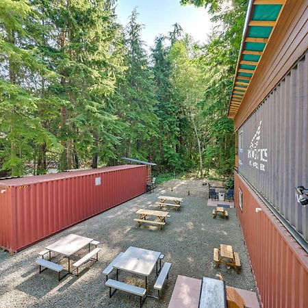 Unique Container Studio With Deck And Fire Pit! Buckley Экстерьер фото
